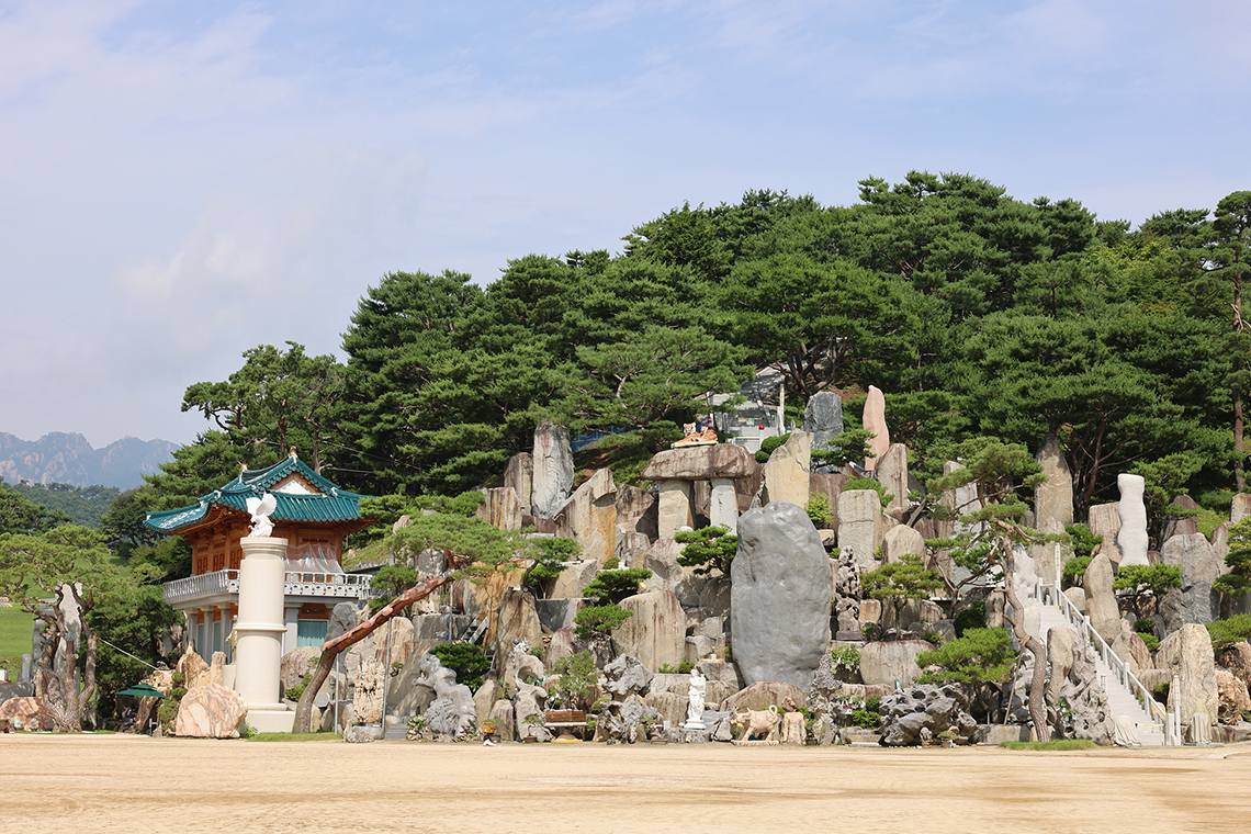 월명동 기도동산 전경